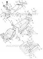 CHASSIS AND SEAT SPORT, TRAIL, 400 AND 600 (4912701270001A)