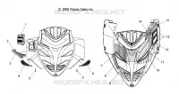 HOOD FOAM/SCREENS/FOIL