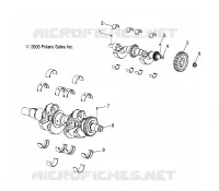 CRANKSHAFT AND BALANCE SHAFT