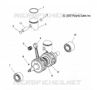 PISTON   CRANKSHAFT