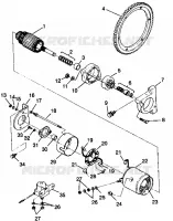 STARTING MOTOR CLASSIC 0942865 AND  CLASSIC TOURING 0942875 (4924962496051A)