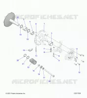 DRIVE TRAIN, PRIMARY CLUTCH