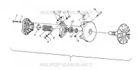 DRIVE CLUTCH ASSEMBLY 4X4 300 W948130 (4926762676C001)