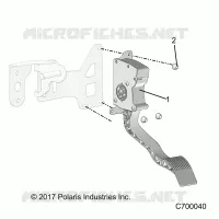 THROTTLE PEDAL