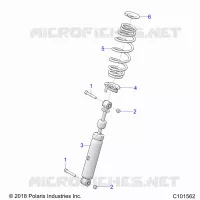 REAR SUSPENSION SHOCKS