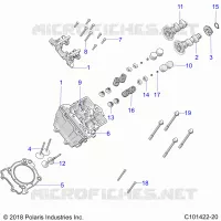 ENGINE, CYLINDER HEAD, CAMS AND VALVES