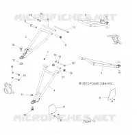 FRONT SUSPENSION CONTROL ARMS