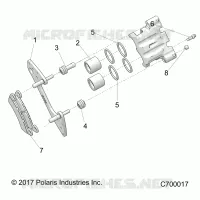 FRONT BRAKE CALIPER