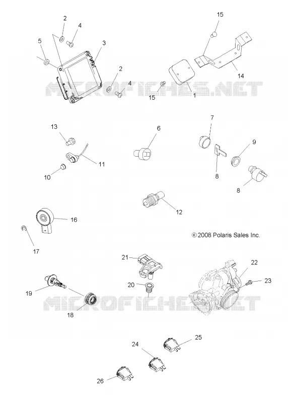 SWITCHES AND SENSORS AND ECM