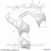 REAR BODYWORK CAB