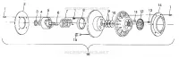 DRIVEN CLUTCH 500 RMK 0982964 AND EUROPEAN 500 RMK E982964 (4942634263C002)
