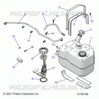 FUEL SYSTEM, FUEL TANK ASM.