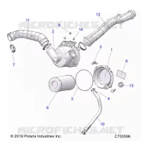 ENGINE, AIR INTAKE SYSTEM