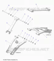 REAR SUSPENSION CONTROL ARMS