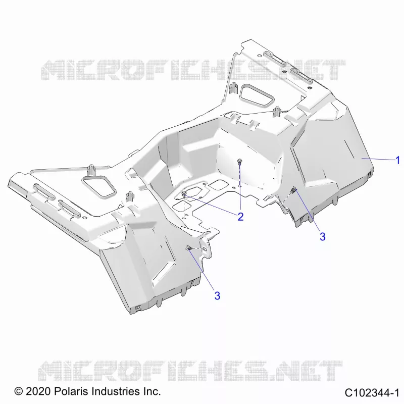 REAR BODYWORK CAB