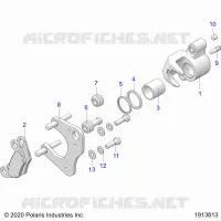 FRONT BRAKE CALIPER