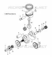 CRANKSHAFT AND PISTON