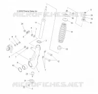 SUSPENSION, FRONT STRUT 