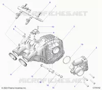 ENGINE, AIR INTAKE MANIFOLD