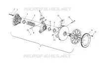 DRIVE CLUTCH ASSEMBLY LITE 0953433, STARLITE 0953427  AND LITE DELUXE 09534 (4928902890B013)