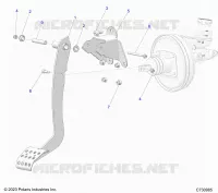 BRAKES, FOOT PEDAL