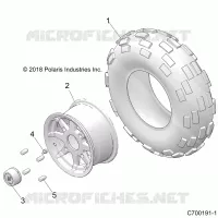 WHEELS, FRONT