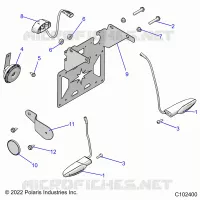 ELECTRICAL, TURN SIGNALS, HORN AND LICENSE PLATE LIGHT