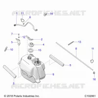 FUEL SYSTEM, FUEL TANK ASM.