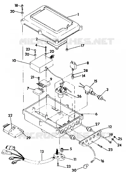 ELECTRICAL BOX SL 650/B924058 (4922922292021A)