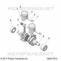 ENGINE, PISTON & CRANKSHAFT