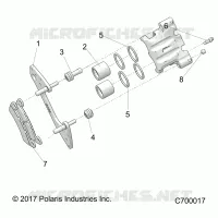FRONT BRAKE CALIPER