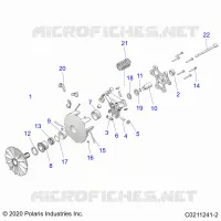 DRIVE TRAIN, PRIMARY CLUTCH