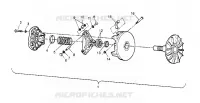 DRIVE CLUTCH ASSEMBLY  4X4 400L W948140 (4926772677C001)