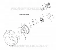 WHEELS, REAR TIRE AND BRAKE DISC