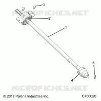 DRIVE TRAIN, FRONT PROP SHAFT
