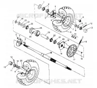 REAR WHEEL DRIVE ASSEMBLY