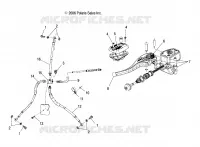HAND BRAKE/BRAKE LINE