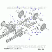 REAR SUSPENSION, ARTICULATING