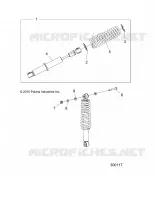 REAR SUSPENSION, SHOCKS, LD AND HD