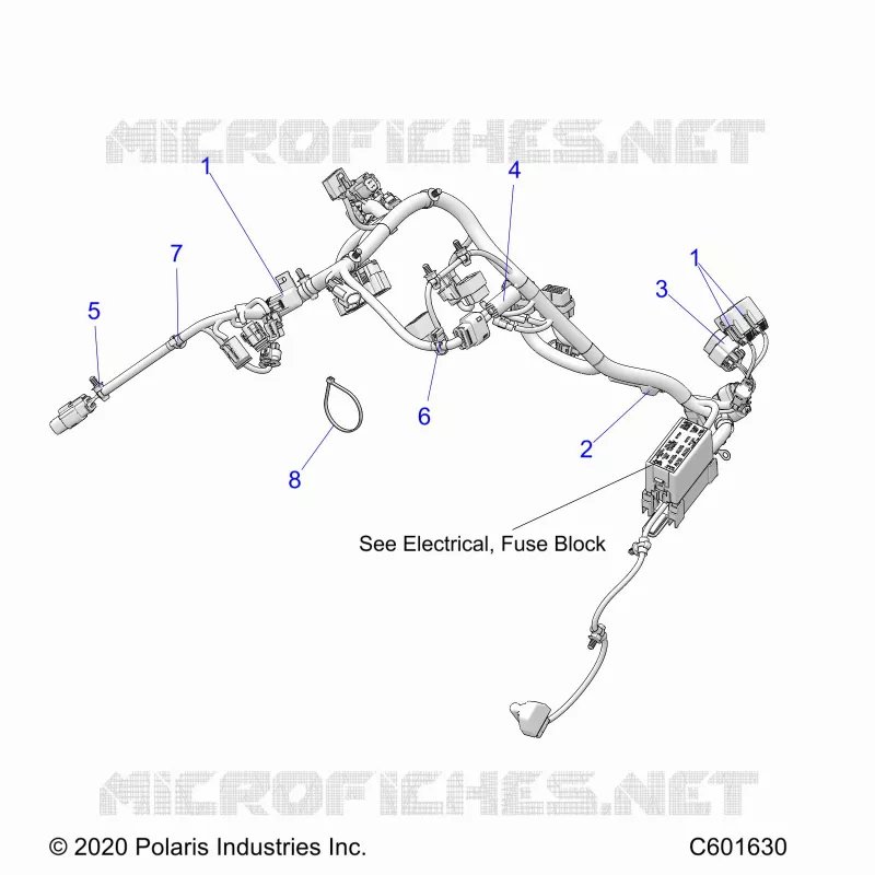 ELECTRICAL, WIRE HARNESS, MAIN