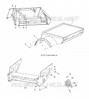 BED JOUNCE BUMPER   MOUNT