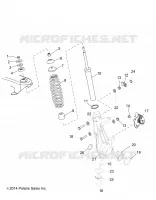SUSPENSION, FRONT STRUT 