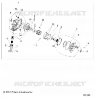 DRIVE TRAIN, FRONT GEARCASE