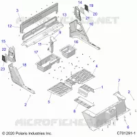 FLOOR, REAR