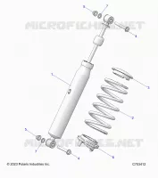 REAR SUSPENSION SHOCK