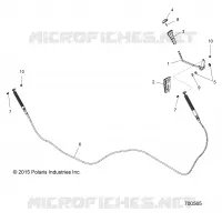 DRIVE TRAIN, SHIFT LEVER AND CABLE