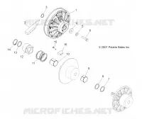 DRIVE TRAIN, SECONDARY CLUTCH