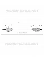 DRIVE TRAIN, FRONT HALF SHAFT