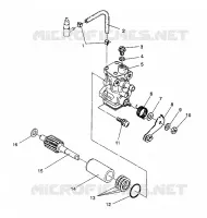 OIL PUMP ASSEMBLY STARLITE GT / 0933127 (4923232323035A)