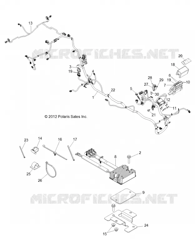 WIRE HARNESS, EPS